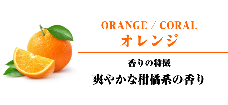 オレンジ/コーラル オレンジ